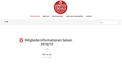 Desktop Screenshot of manutd-germany.de